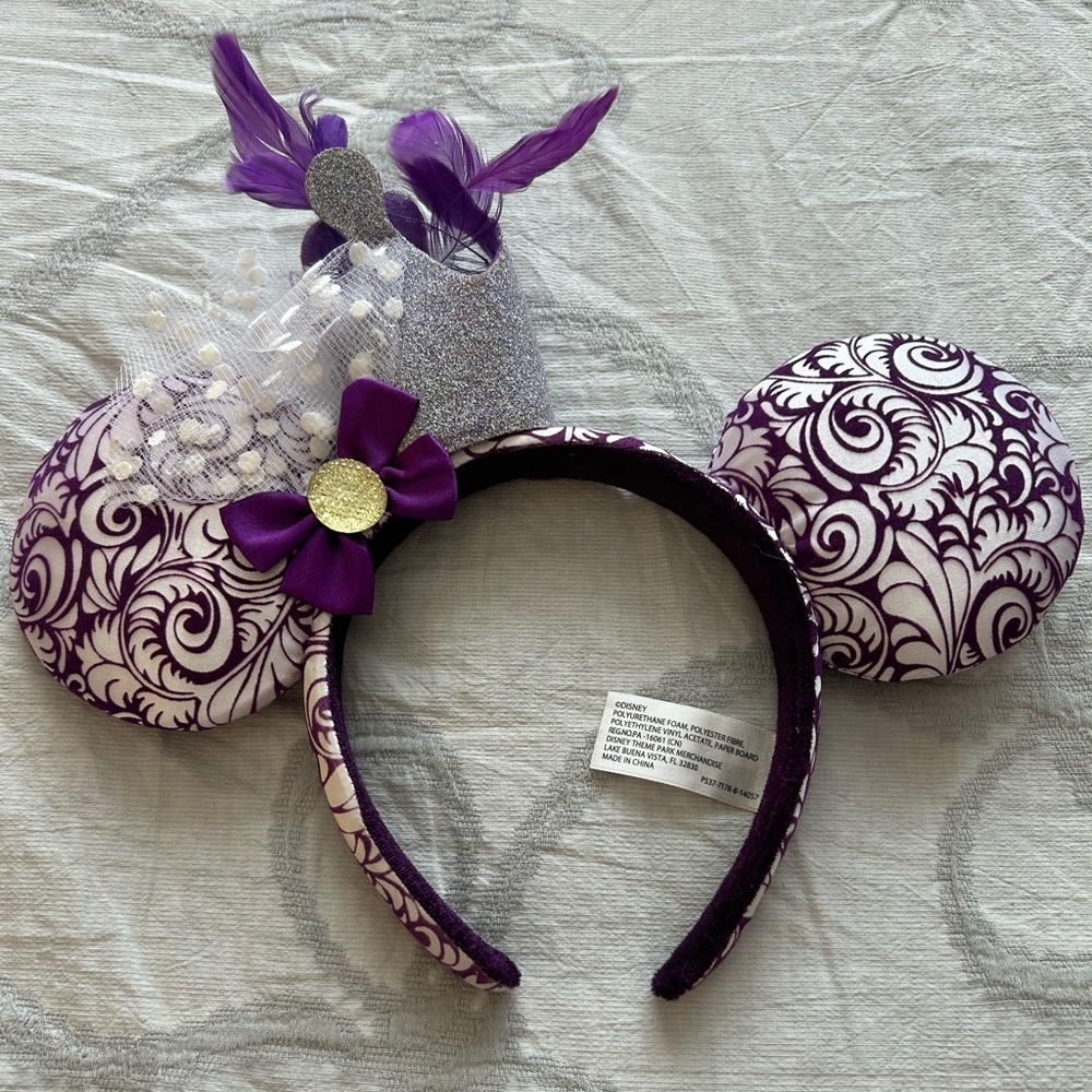 Disney Purple Minnie Mouse Hair Headband